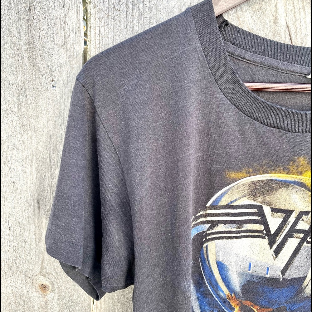 *Vintage 1986 Van Halen 5150 Tour T-shirt Size L - Picture 4 of 9